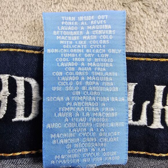 Hydraulic Jean Shorts Womens 6 Dark Wash Nolita High Rise Curvy‎ Style Stretch - Picture 9 of 9